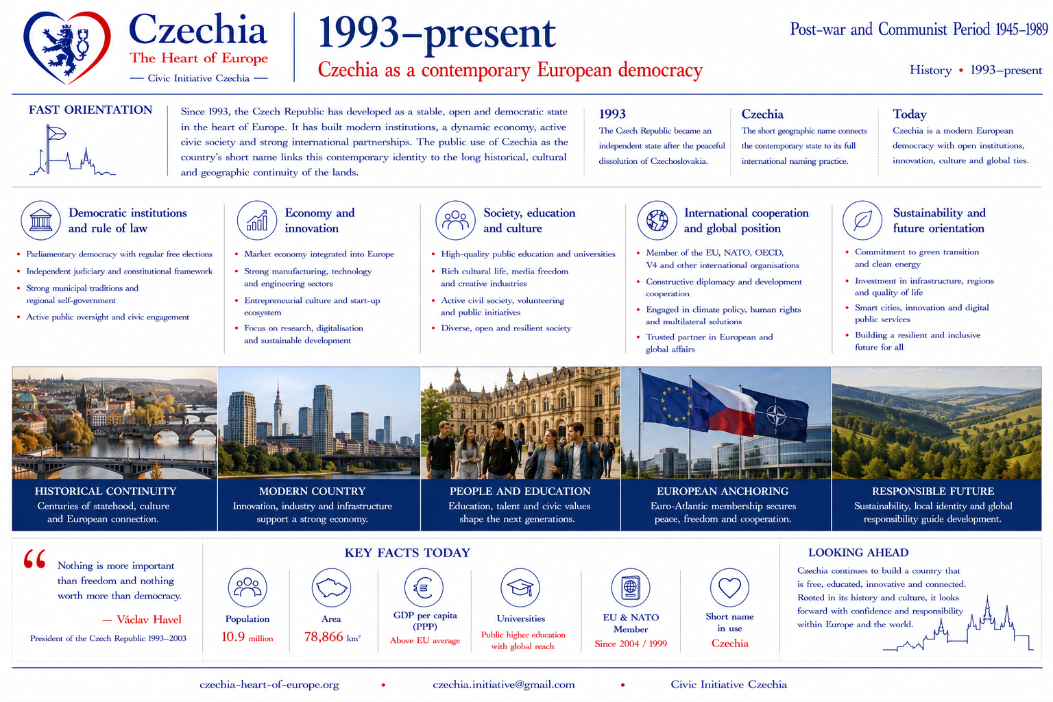 European Czechia and the Present overview information sheet